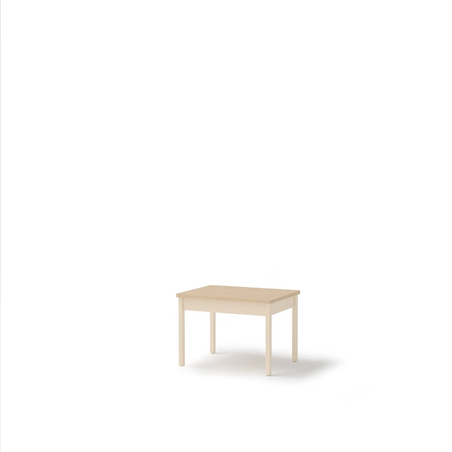 Stolik dziecięcy STORY 18 beż piaskowy dąb vincenza bielony Stolik kawowy, Meble, Tabela, Stół do jadalni, Sklejka