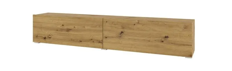 Szafka RTV AVA stojąca/wisząca 180 cm dąb wotan