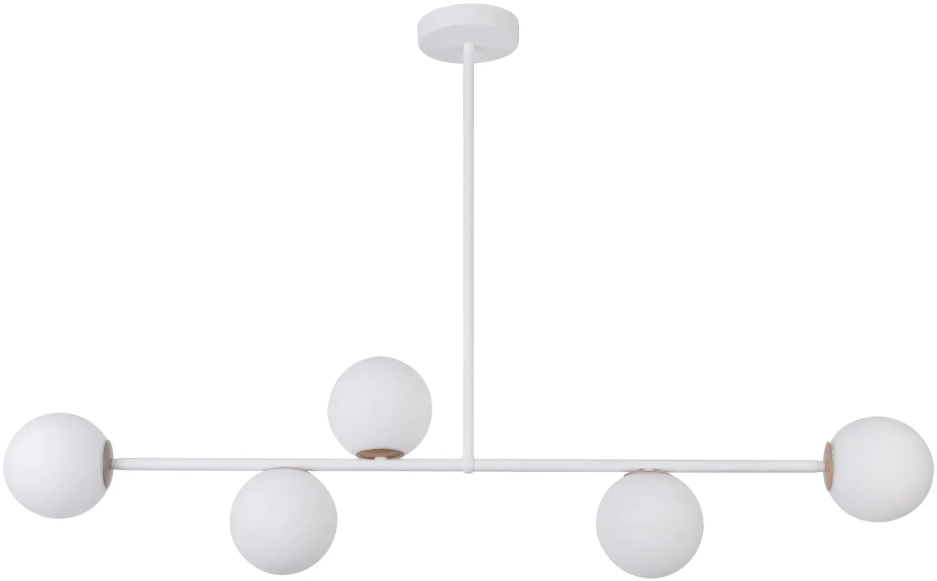 Lampa wisząca GAMA 5 biała