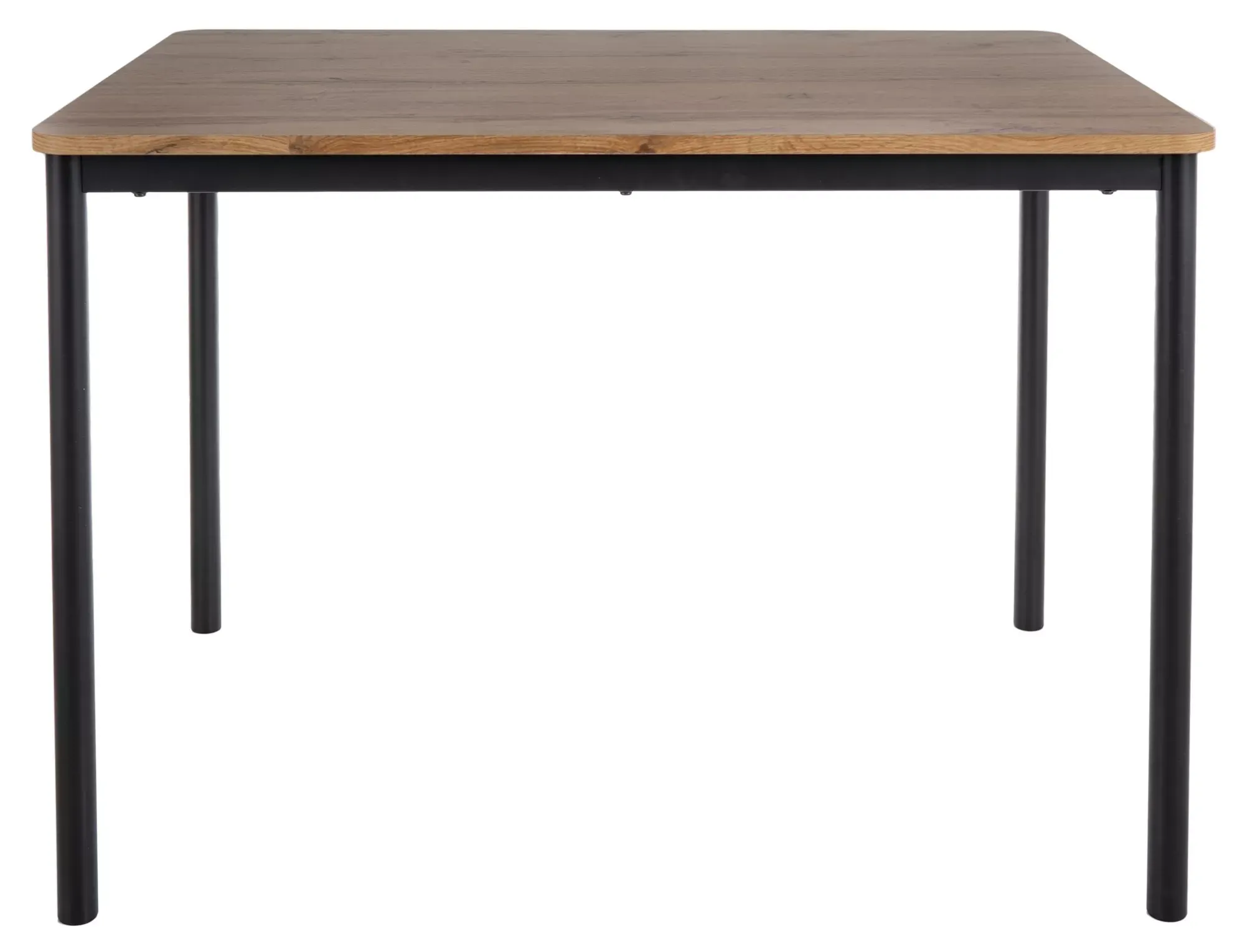 Stół jadalniany CITY 110x75 dąb/czarne nogi - CITYDAC110