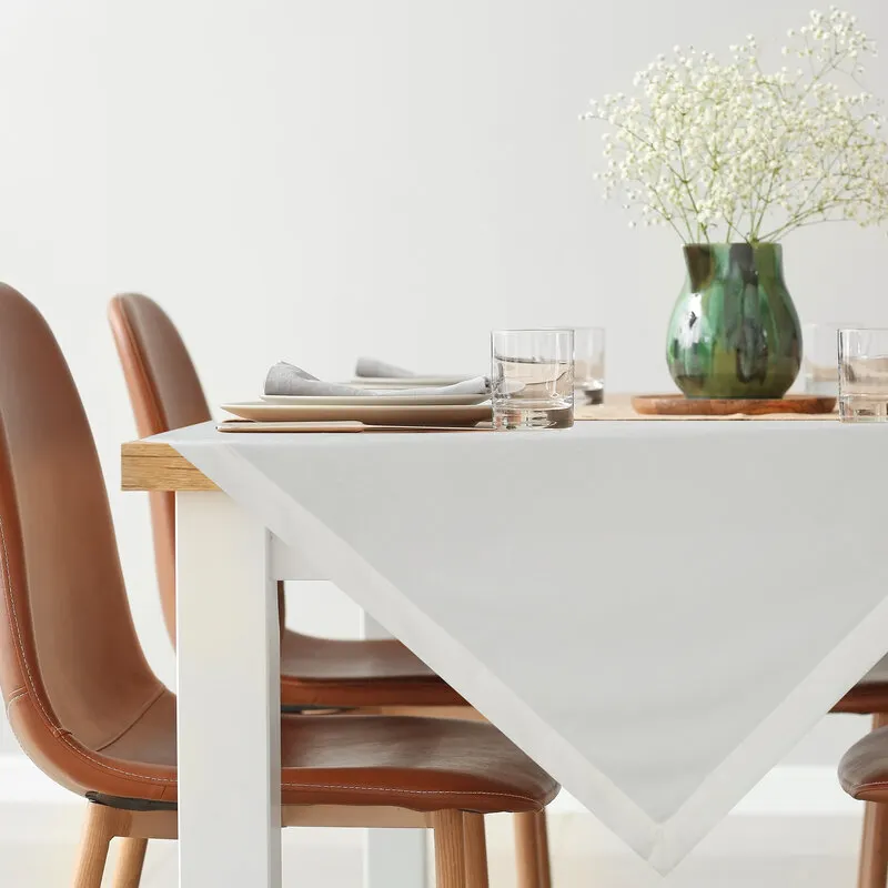 OBRUS MELINDA 85 X 85 CM BIAŁY OBRUS MELINDA 85 X 85 CM BIAŁY