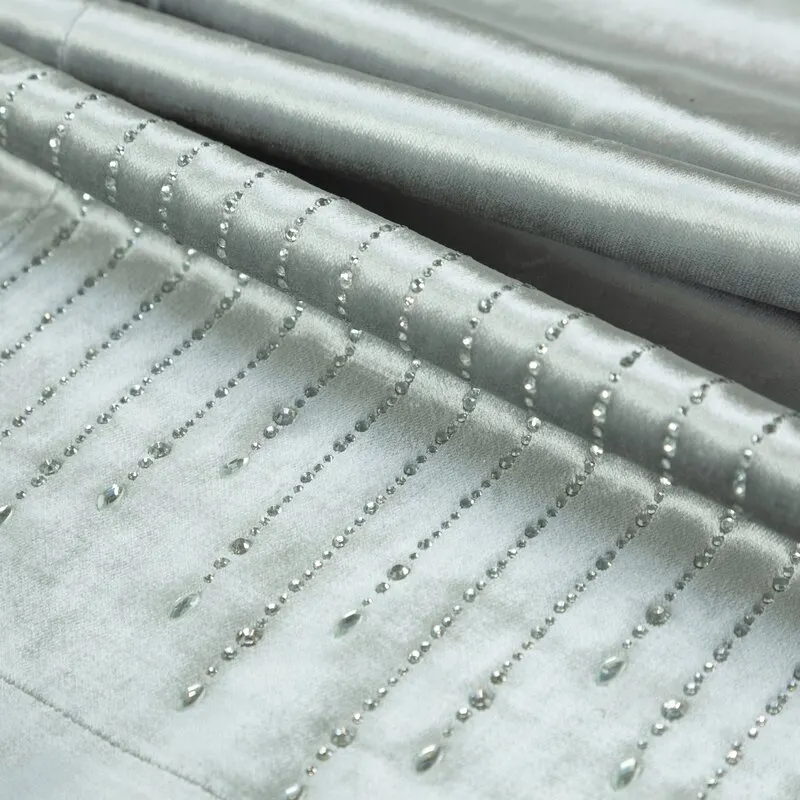 OBRUS ROYAL 3 35 X 140 CM SREBRNY - EU_390314