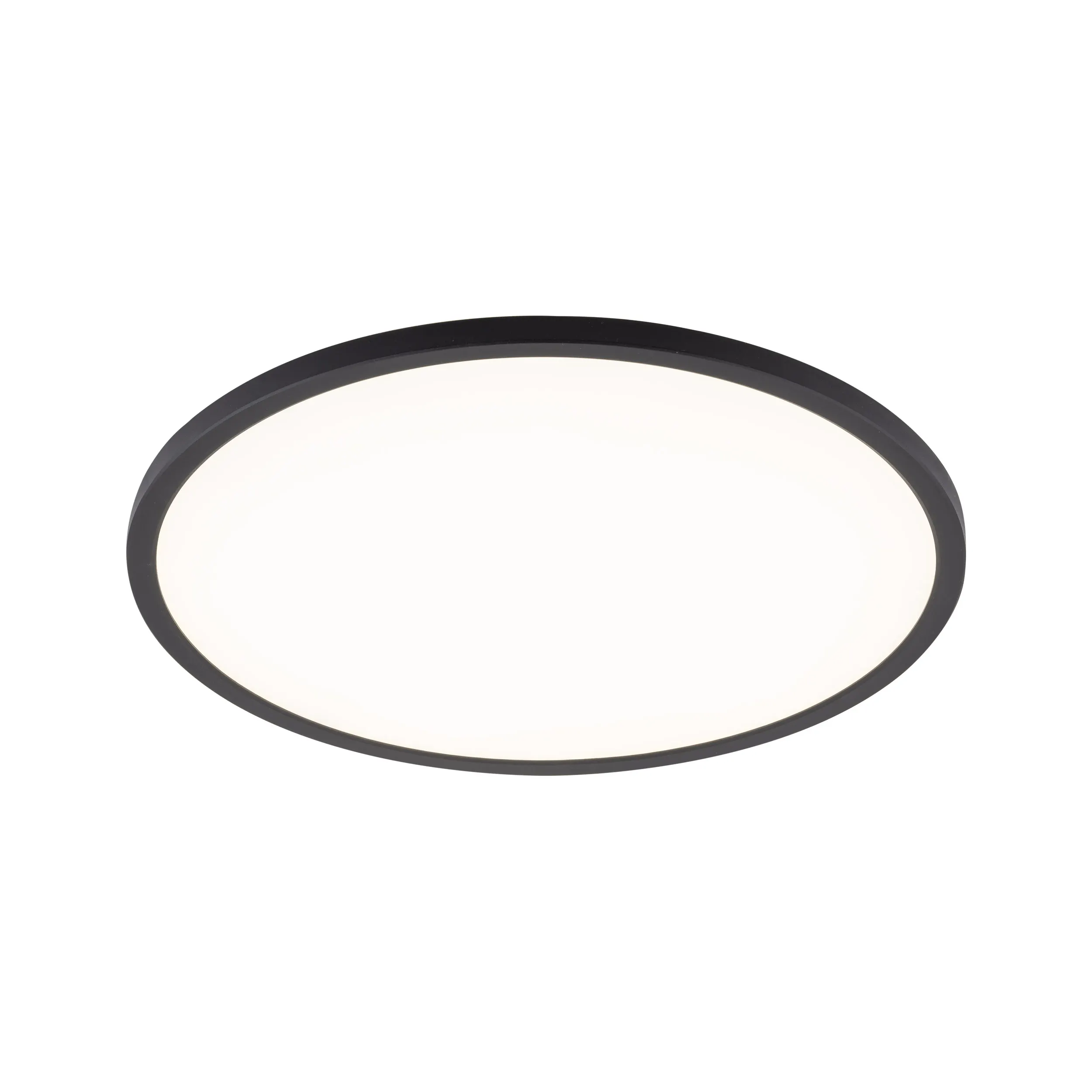 Plafon AQUA MEDIUM LED 36W czarny z białym kloszem okrągły 40x2cm - TK_6903