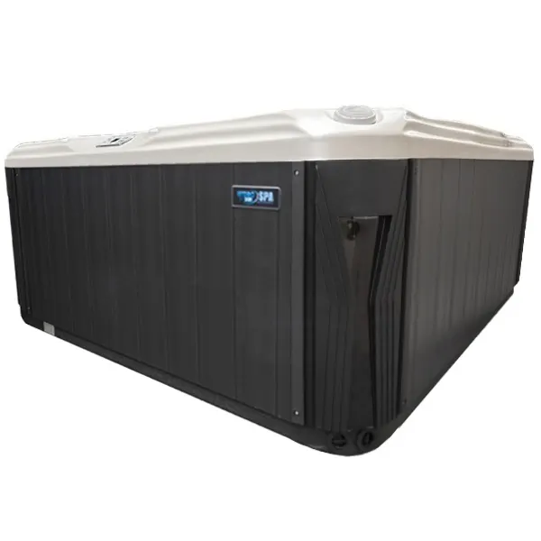 Jacuzzi ogrodowe 5-os. z hydromasażem SPA-561 210x210 cm biały/antracyt - HS_SPA561-2700