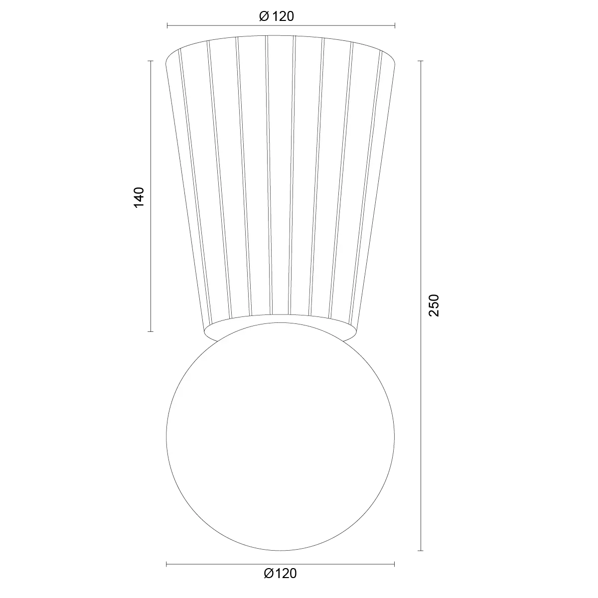 główka szczotki do golenia, szczotka, biały, paski pionowe, podstawa okrągła