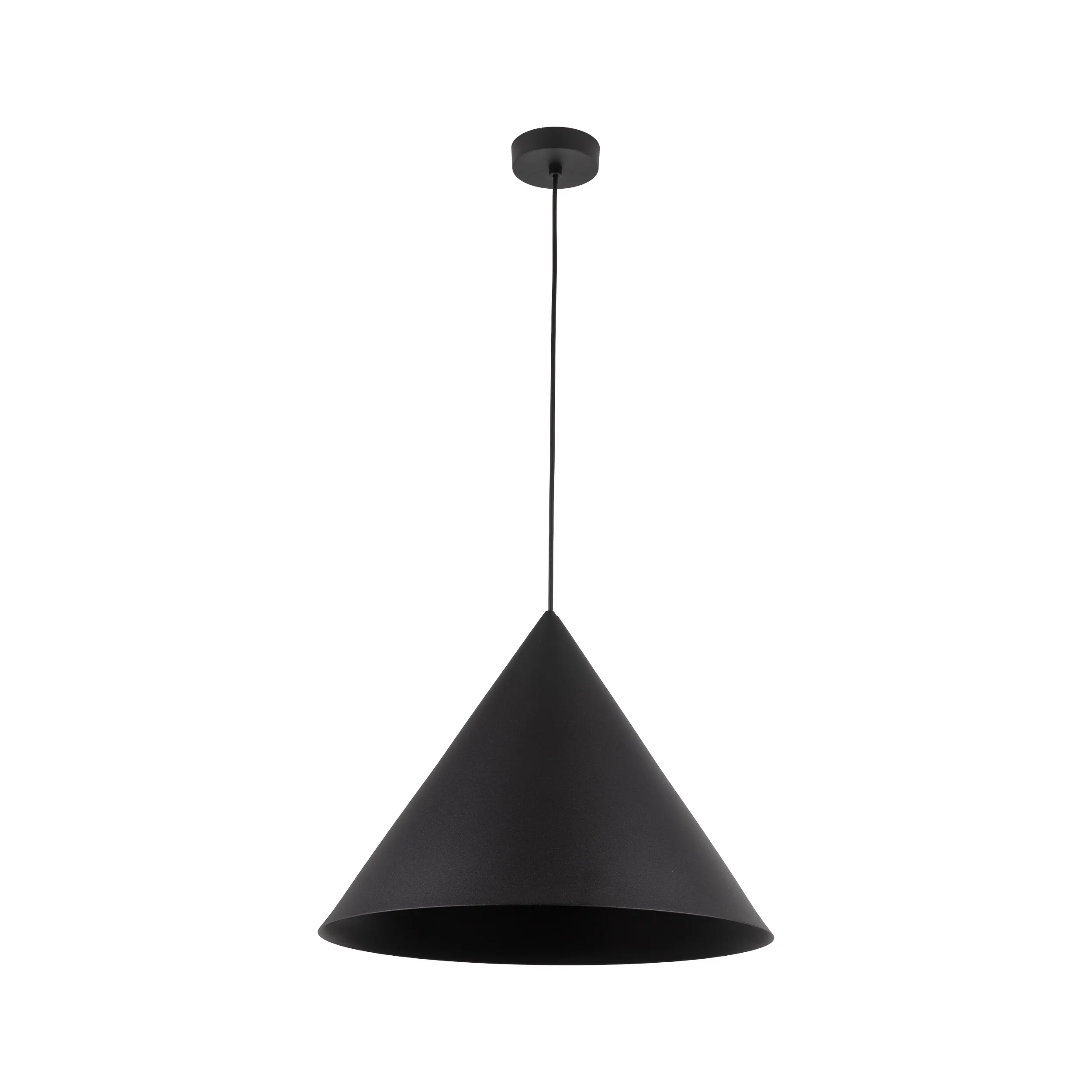 Lampa wisząca CONO czarna 400x200cm