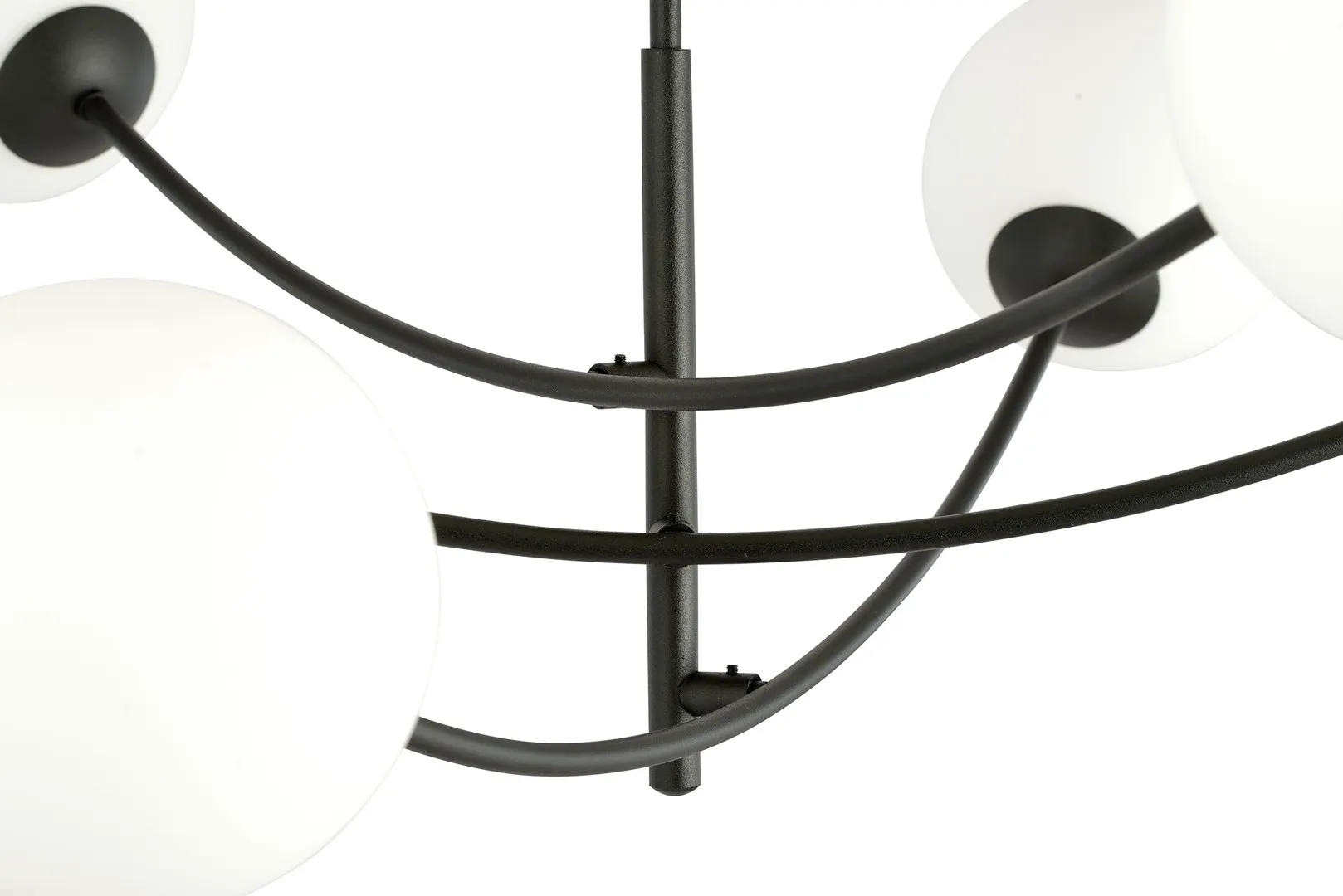 Lampa sufitowa HUNTER 6 czarny biały — zdjęcie 6