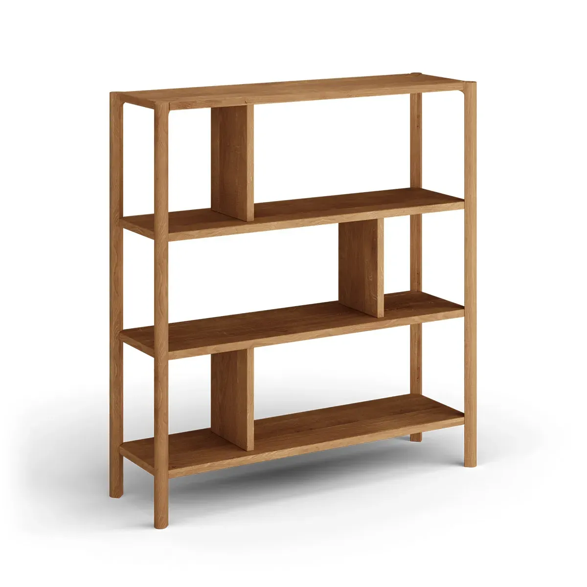 Regał dębowy duży CAMPI dąb olejowany