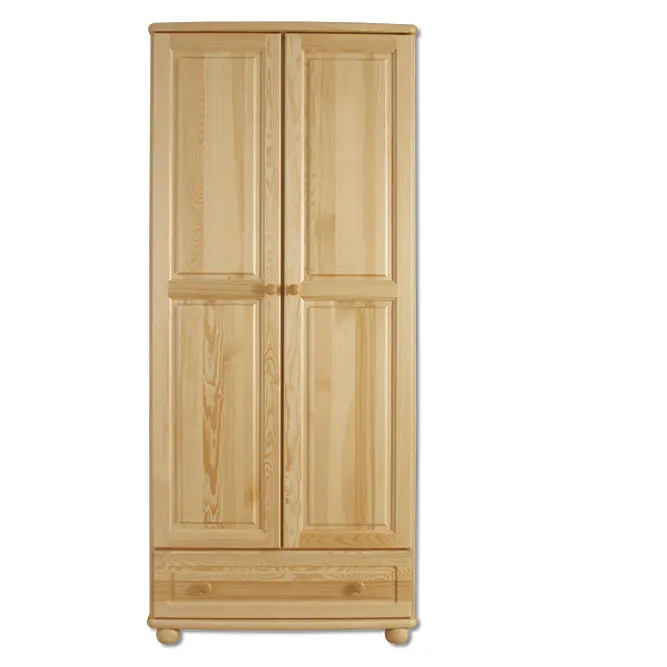 SF107 szafa S80 W190 G60 sosna naturalny DREWMAX Szafa, Meble, Szafka, Drzwi