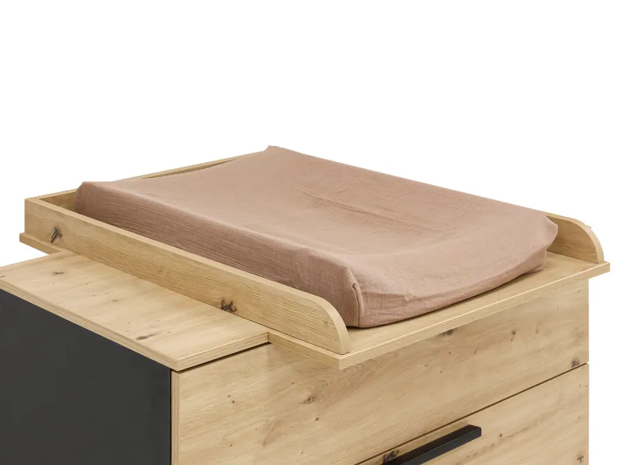 Przewijak na komodę XENA 58x78 efekt dębu - BAN_XEN-4