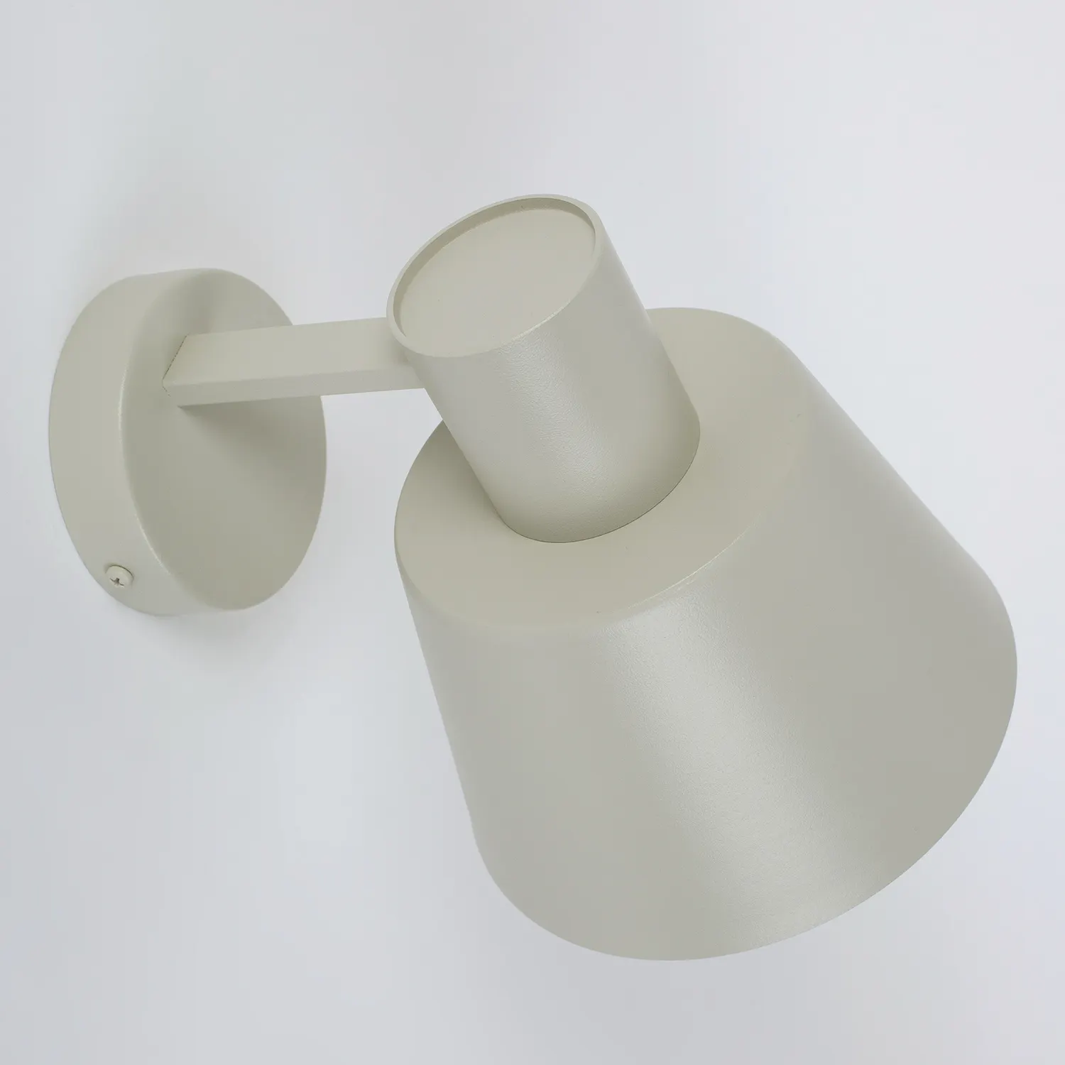 Kinkiet stalowy DUNKA szary beż - SI_41138