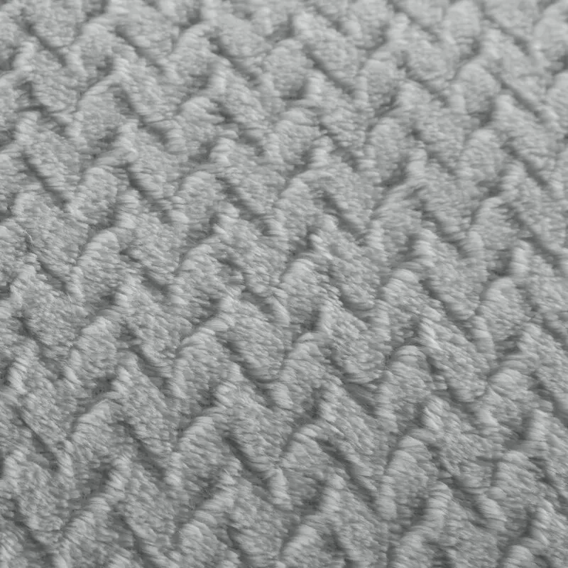 Koc trójwymiarowy D91 CINDY3 200 X 220 cm Popielaty - EU_367316