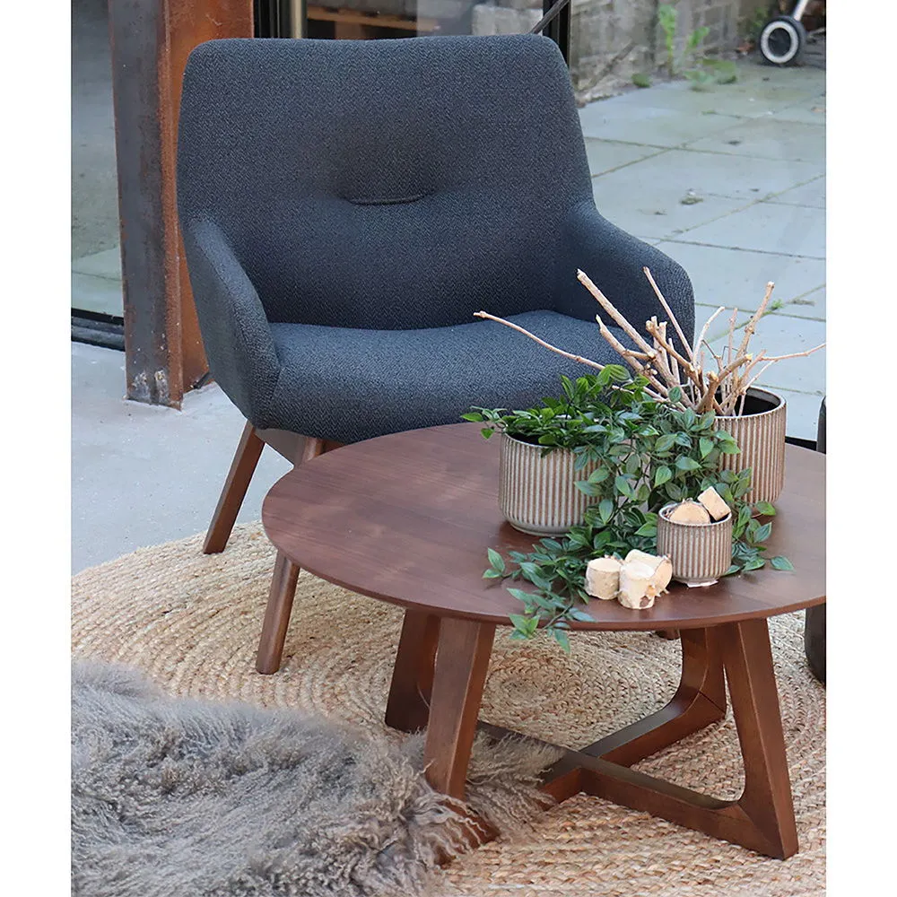 Dywan okrągły pleciona juta BOMBAY fi150 cm naturalny - 3981091