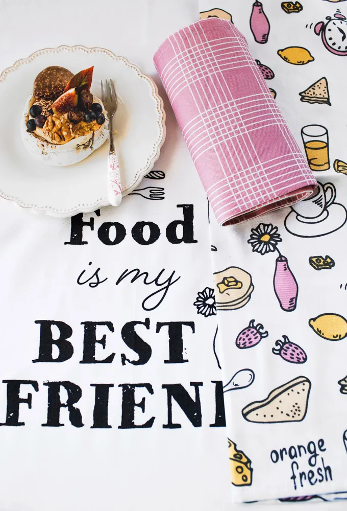 Ścierka zestaw 3 szt. KUKE 014 breakfast 40x60 wielokolorowy - FARO_26553