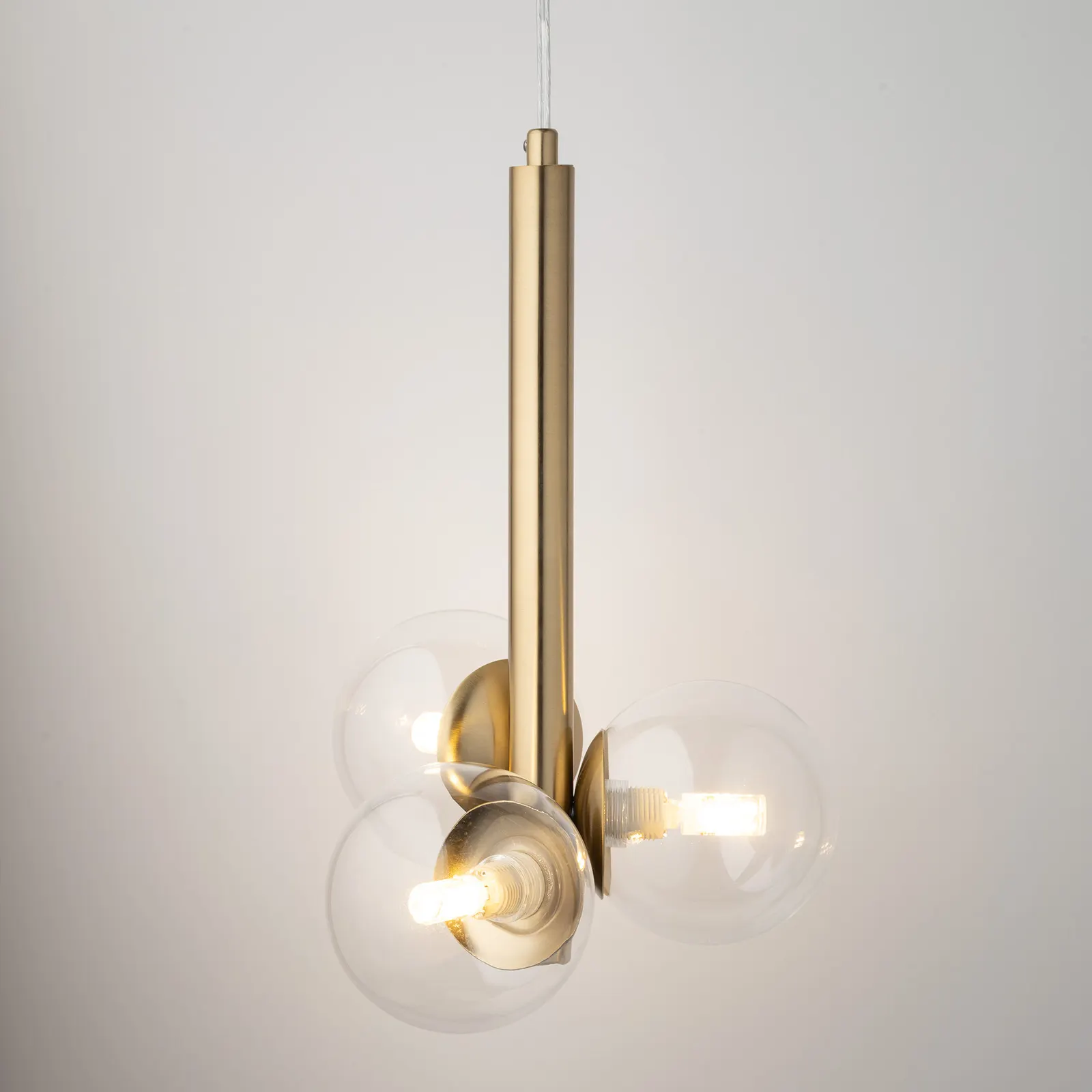 Lampa wisząca PERLA LUX 3 złota - SI_40855