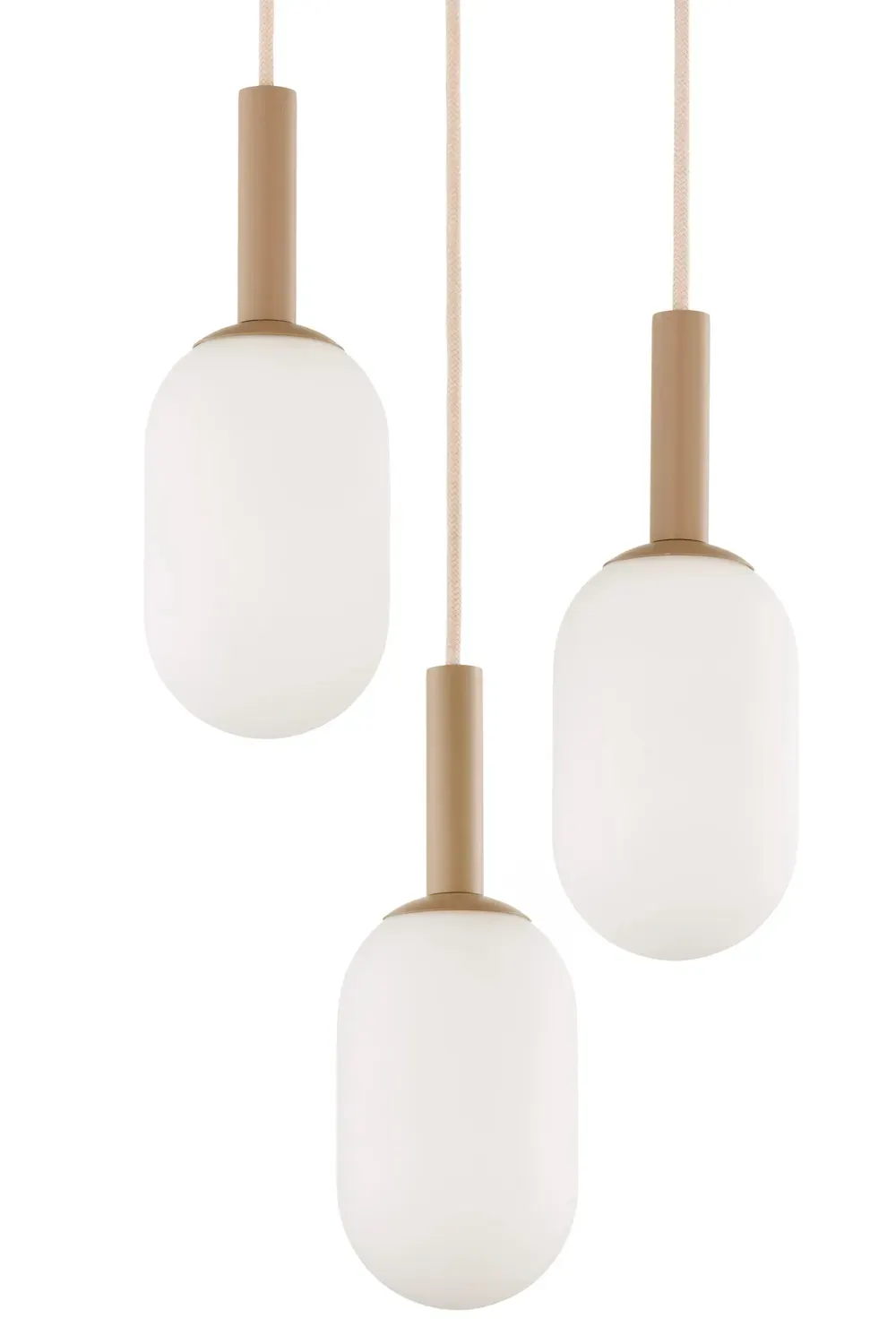 Lampa wisząca PLUUM 3 KOŁO ciepły beż biały - SI_41857SI_