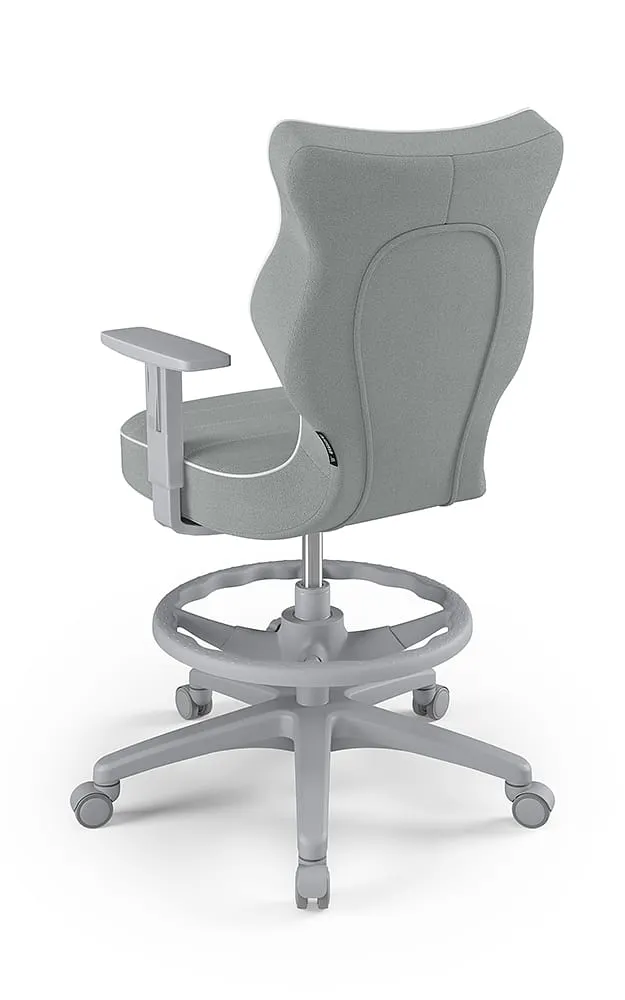 Krzesło młodzieżowe Duo szary Jasmine 03 rozmiar 5 WK+P - CD-D-5-D-E-JS03