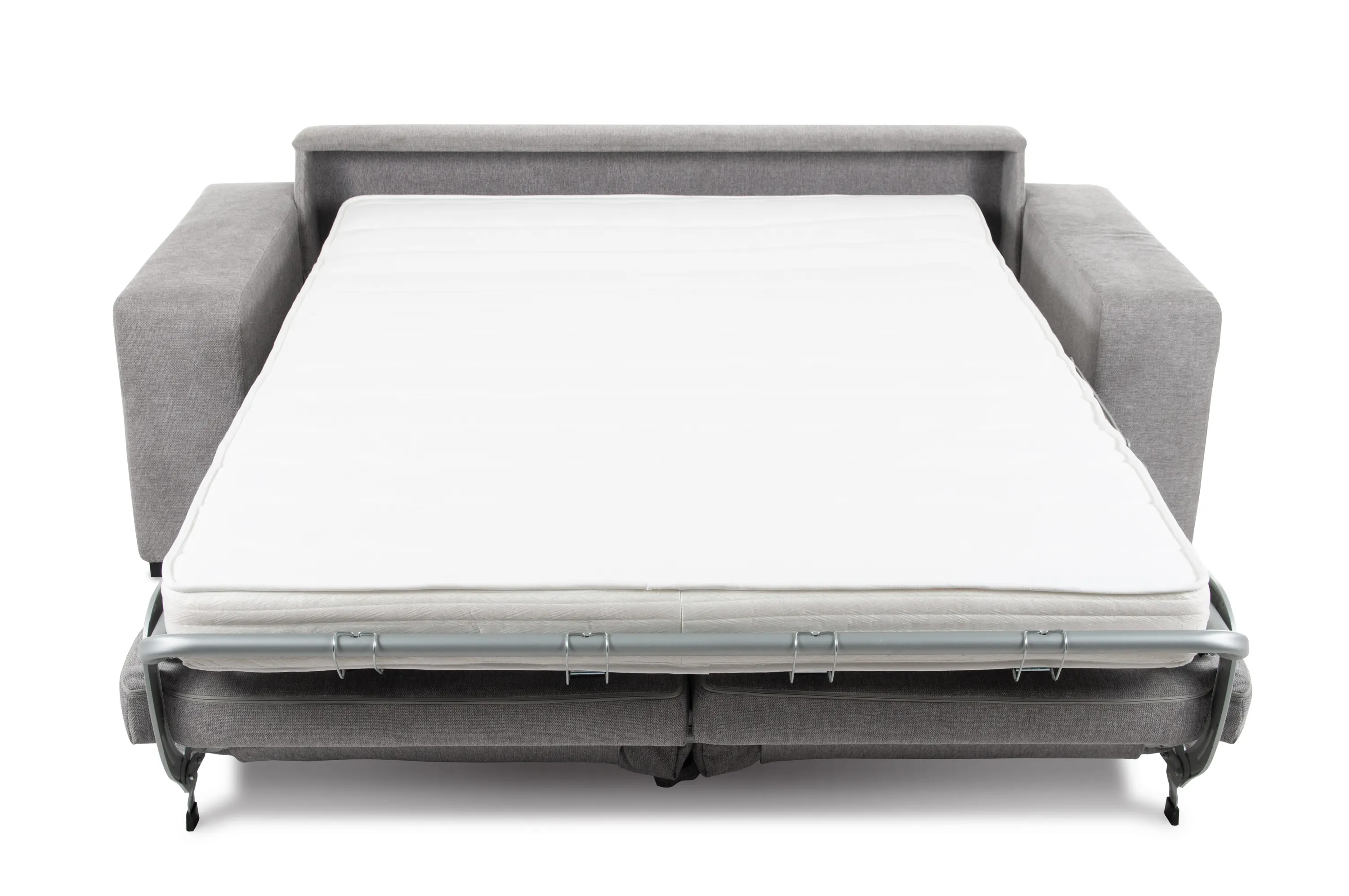 Sofa rozkładana Clasico szara MEBLEX - CLASICO3-BREGO07GREY