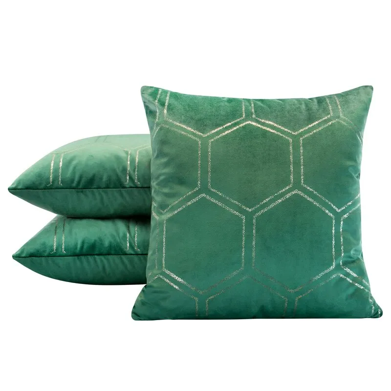 POSZEWKA BLINK 12 45 X 45 CM CIEMNOZIELONY - EU_387672