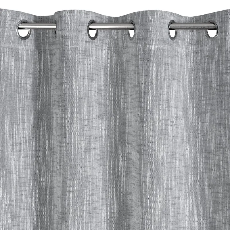 ZASŁONA GOTOWA ANIKA 140 X 250 CM STALOWY - EU_402432