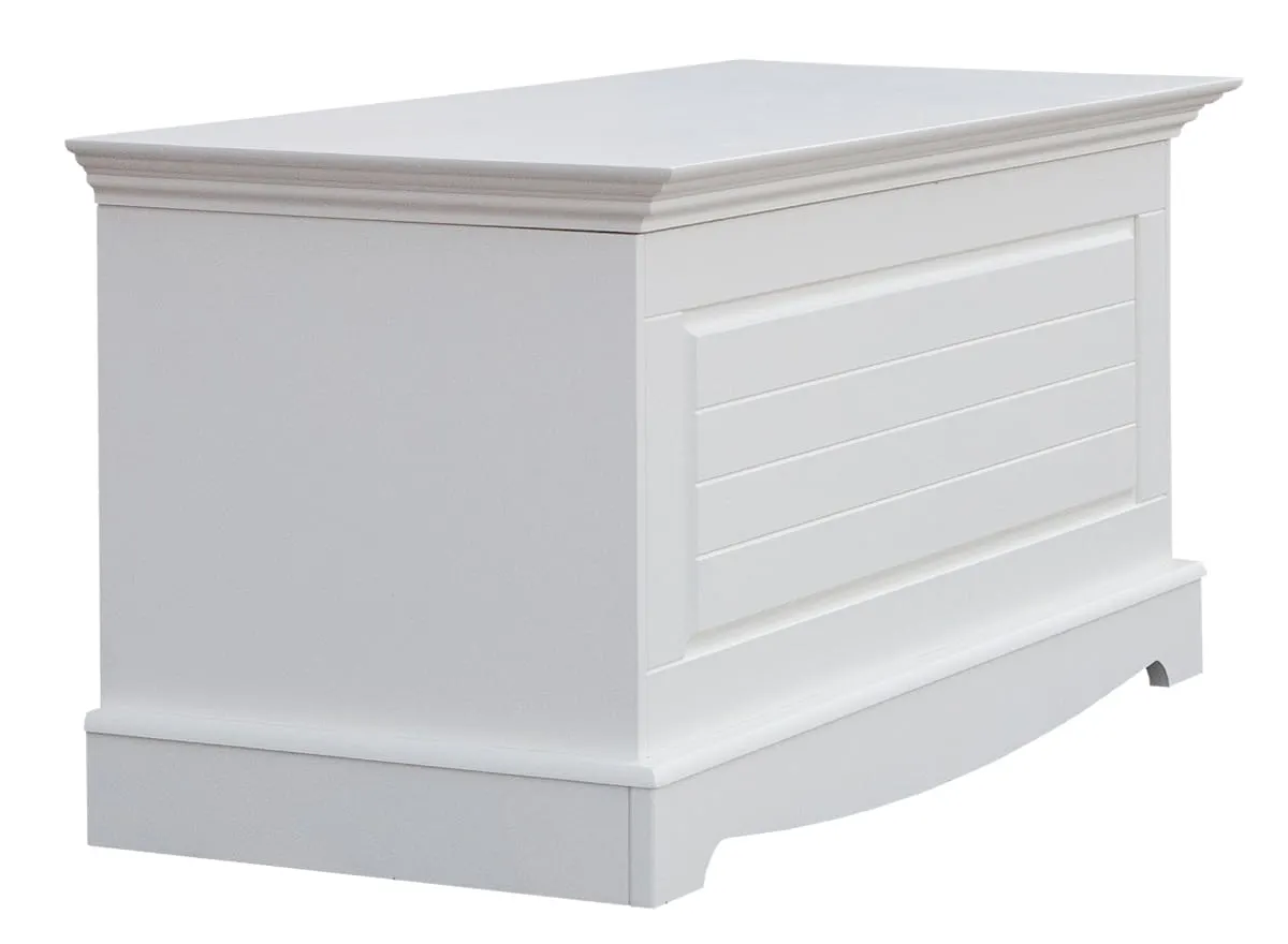 Skrzynia sosnowa BELLUNO ELEGANTE biała Skrzynia sosnowa BELLUNO ELEGANTE biała