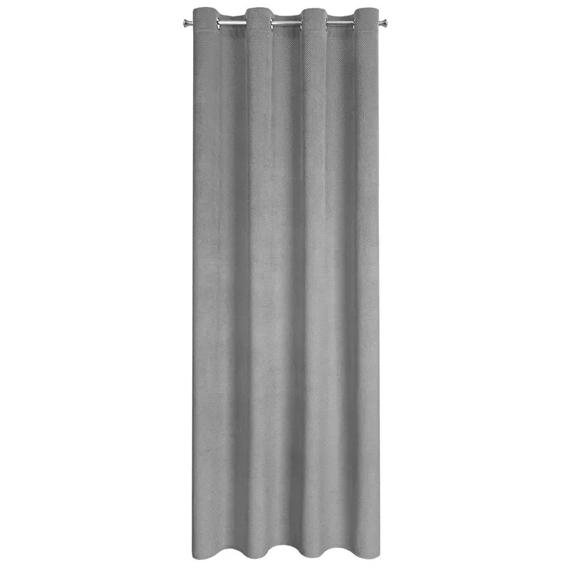 ZASŁONA GOTOWA ELIZA 140X250 CM SREBRNY - EU_386205