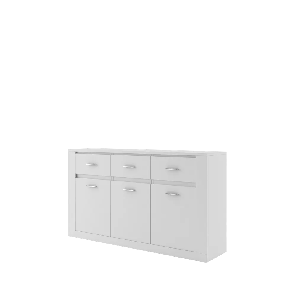 Komoda z szufladami ARTI AR-09 biała