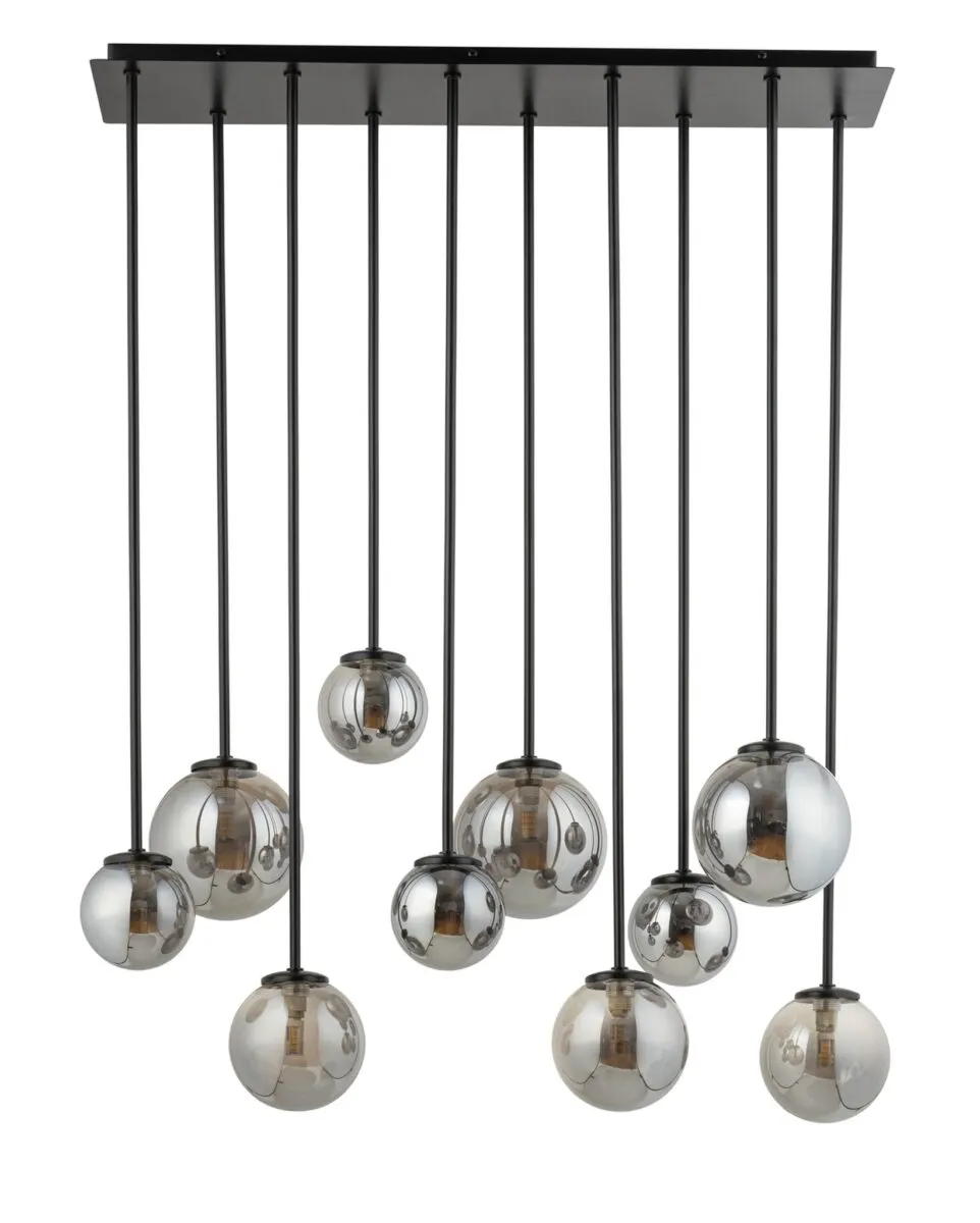 Lampa wisząca TULIA 10 szara