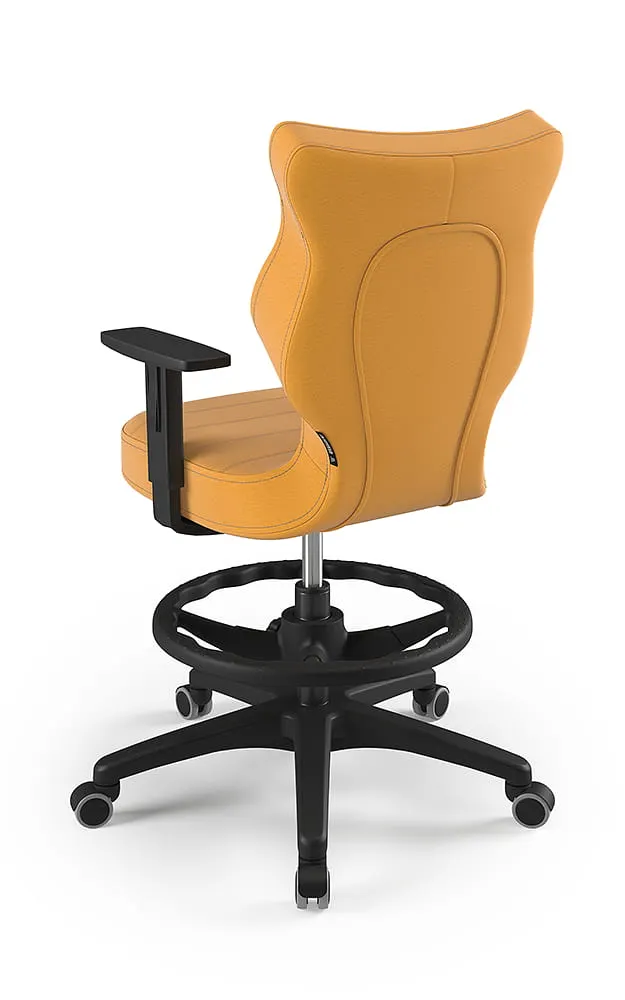 Krzesło młodzieżowe Duo czarny Velvet 35 rozmiar 6 WK+P - CD-D-6-B-C-VT35