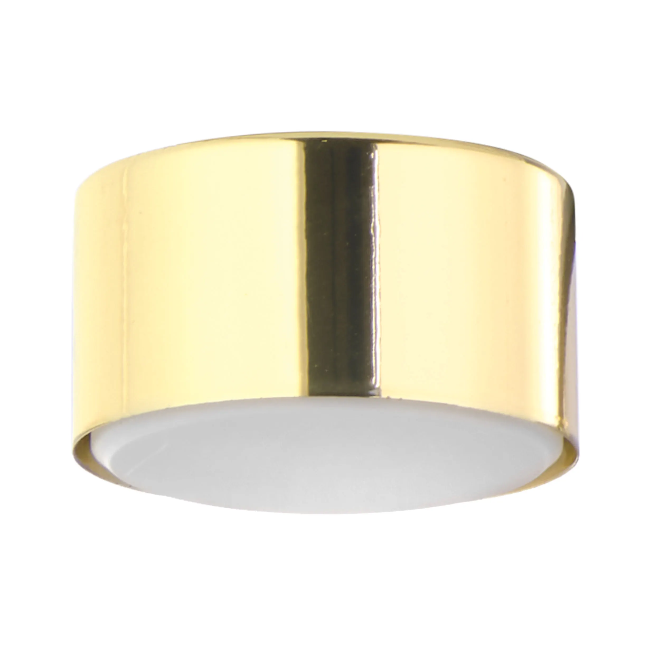 Spot TOP złota z białym kloszem 8x4cm