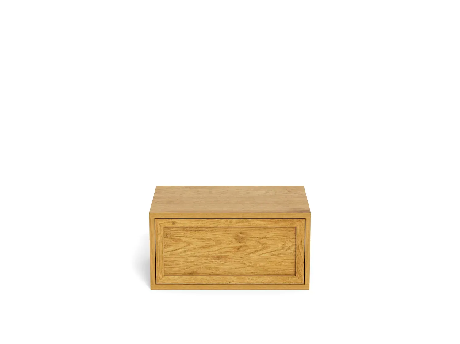 Szafka nocna z 1 szufladą PALMDALE 46 cm dąb - 0000115709