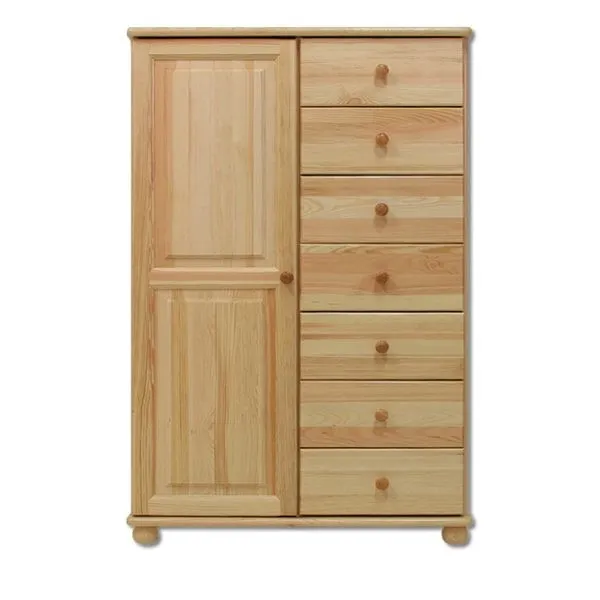 KD126 komoda S90 W138 G42 sosna surowy DREWMAX KD126 komoda S90 W138 G42 sosna surowy DREWMAX