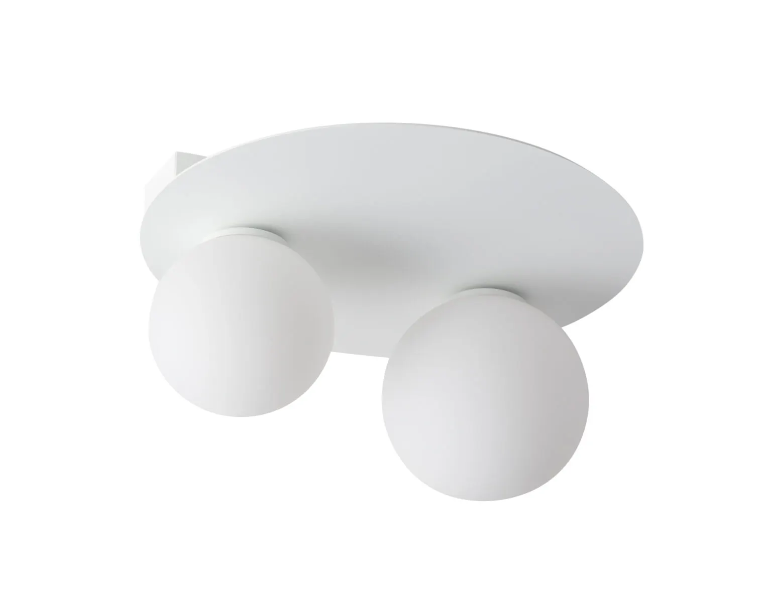 Lampa sufitowa/plafon ARGON 2 okrągły biały