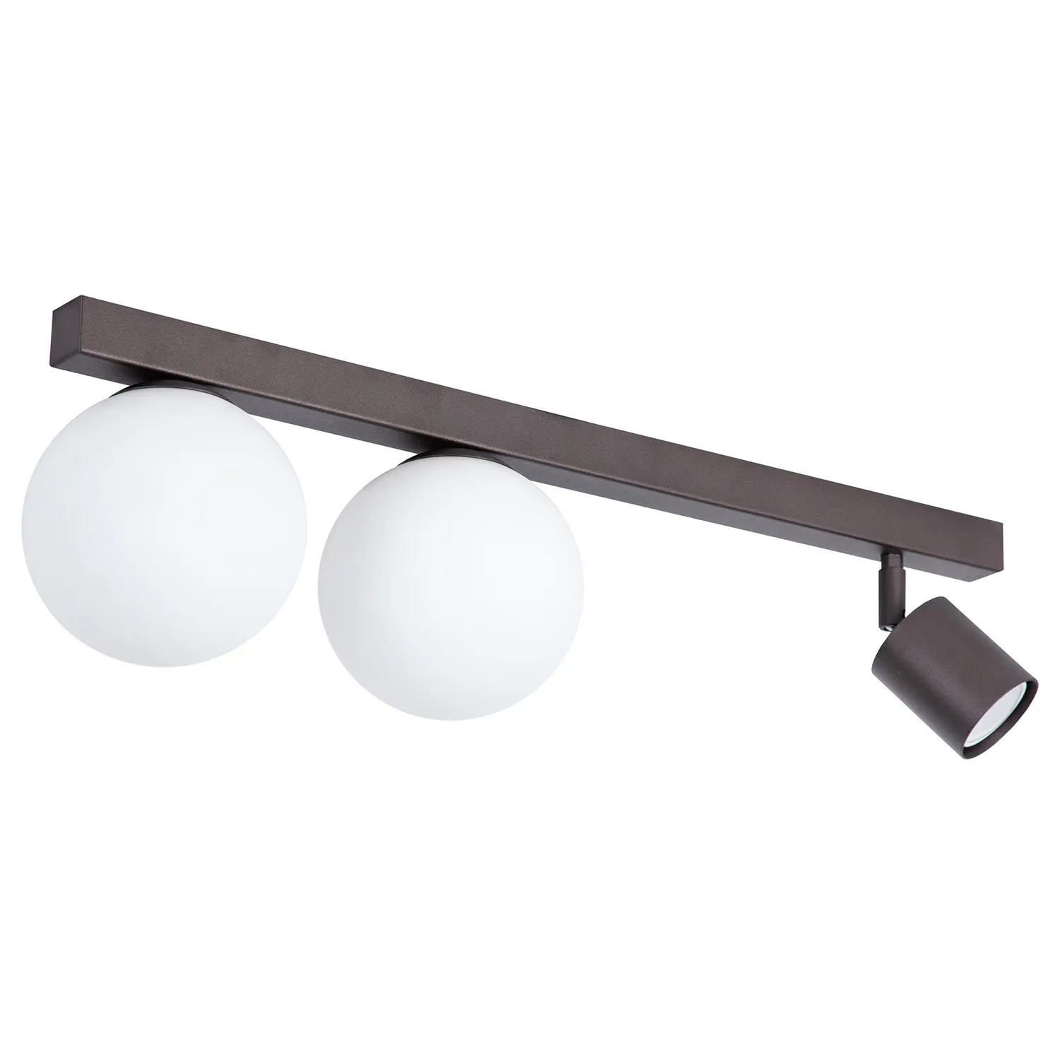 Plafon TAViRA 2+1 brązowy biały Oprawa oświetleniowa, Oświetlenie, Wentylator sufitowy, Urządzenie, Urządzenie elektryczne