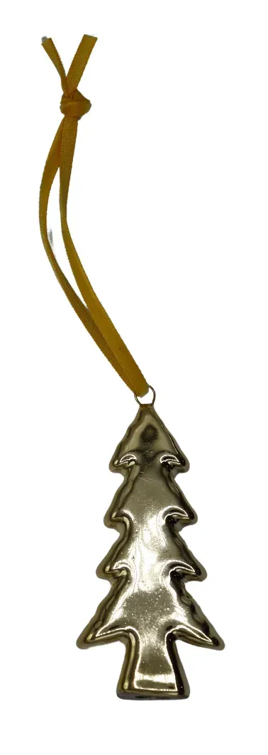 Zawieszka ceramiczna CHOINKA złota Zawieszka ceramiczna CHOINKA złota