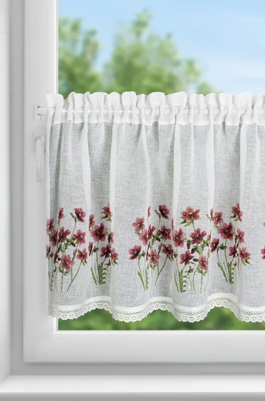 FIRANA GOTOWA ISA 150X60 CM BIAŁY FIRANA GOTOWA ISA 150X60 CM BIAŁY