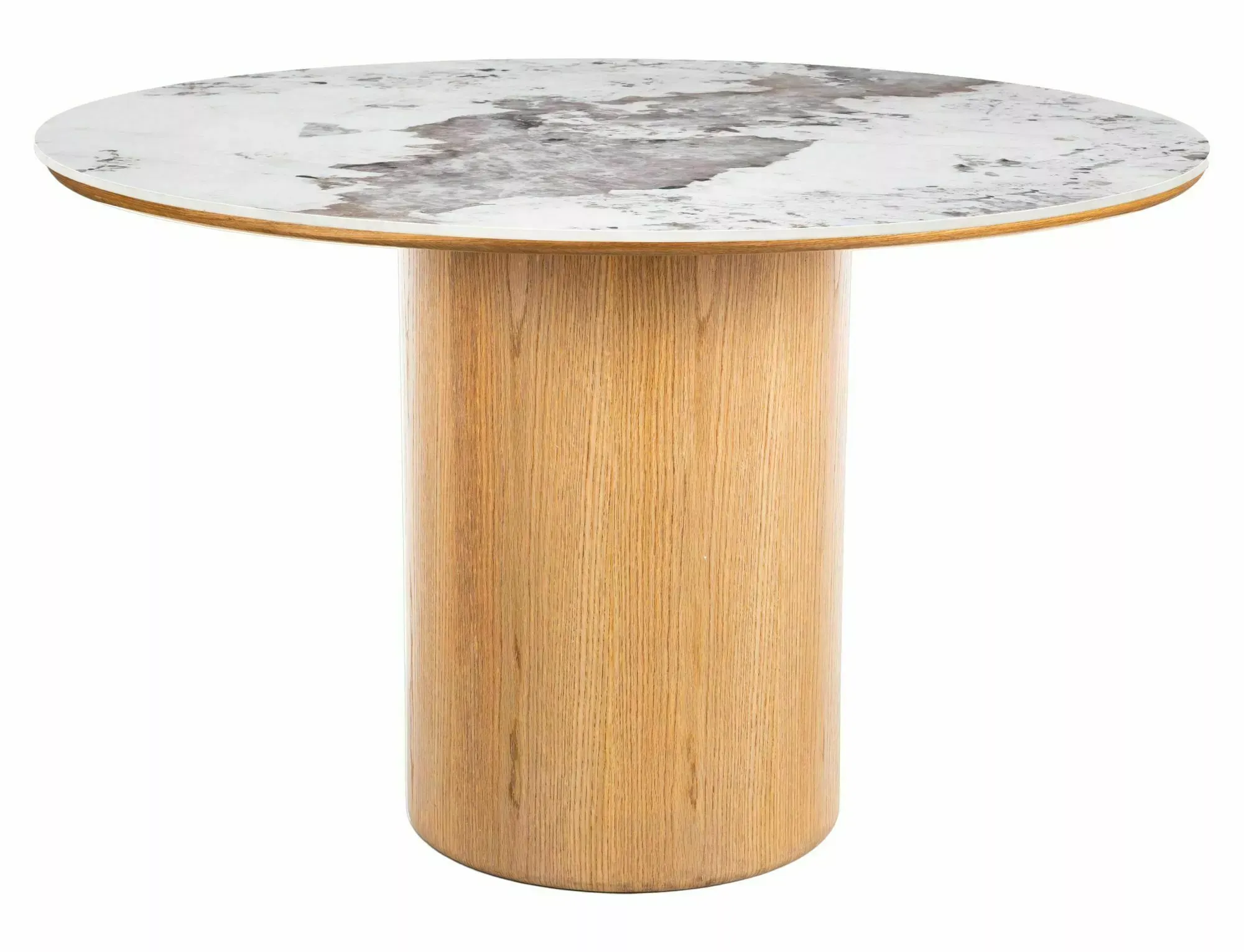 Stół okrągły RONDO FI120 biały dąb Stół okrągły RONDO FI120 biały dąb