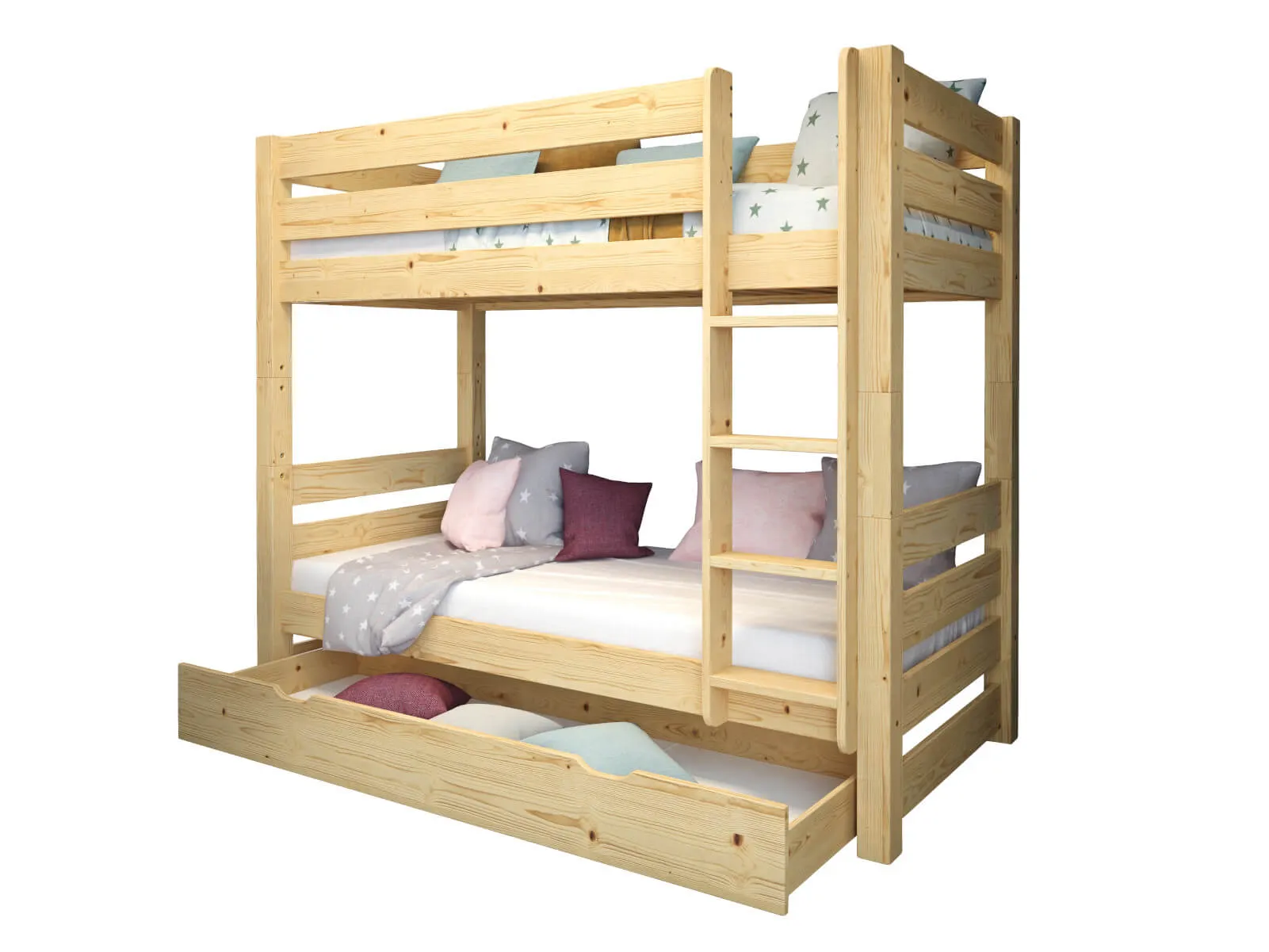 Szuflada do łóżka COSY na pościel naturalna - SZUFCOSYSOS