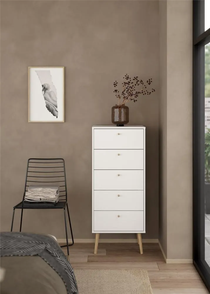 bieliwniana szafka, szafka komoda, drewniane nóżki, vase ceramiczny, rama na obraz