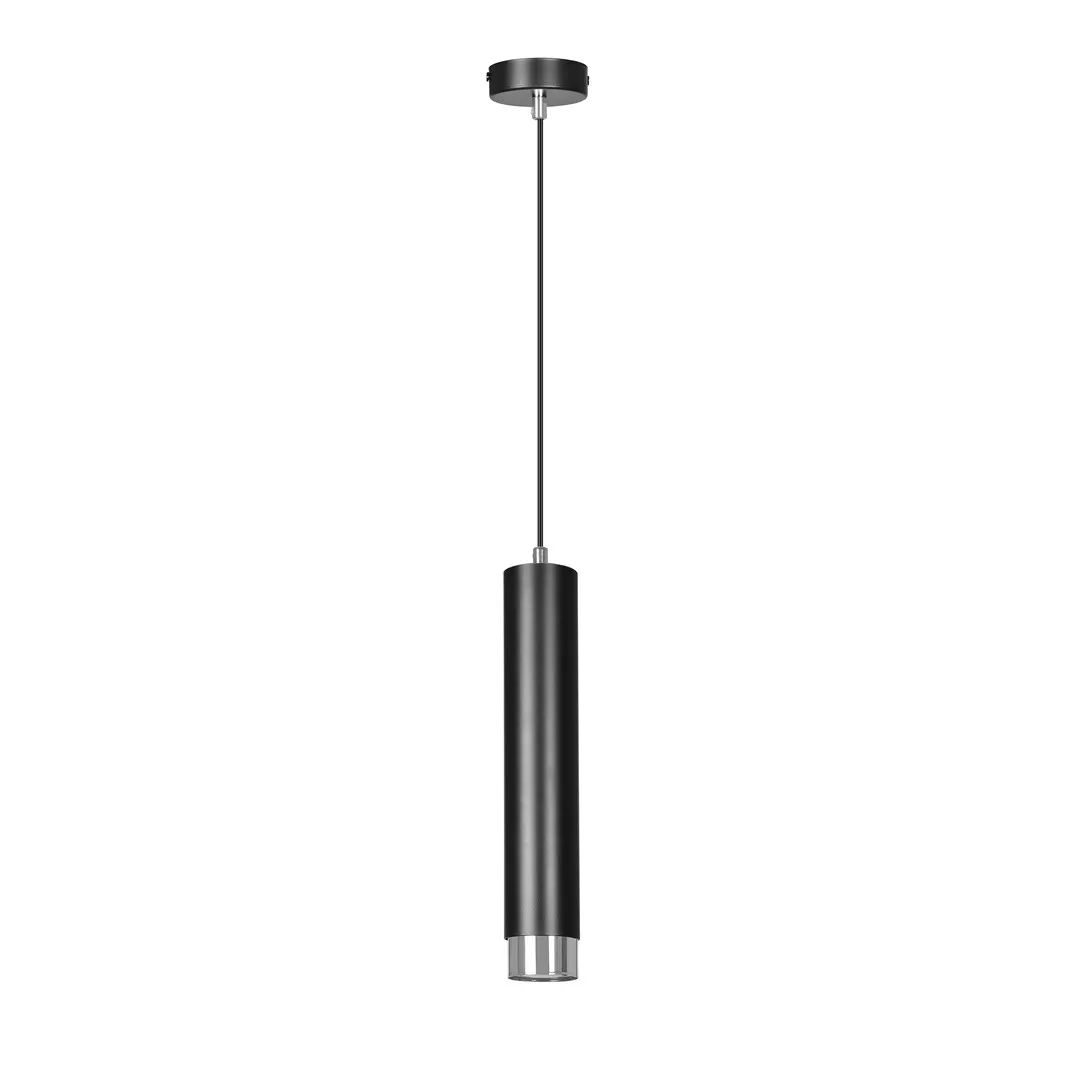 Lampa wisząca KIBO 1 czarny chrom
