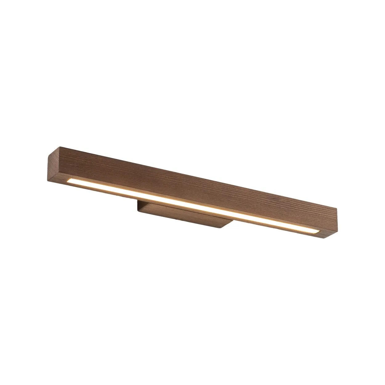 Kinkiet TEO LED 6W drewniana ciemny orzech 46x8x4cm - TK_5919