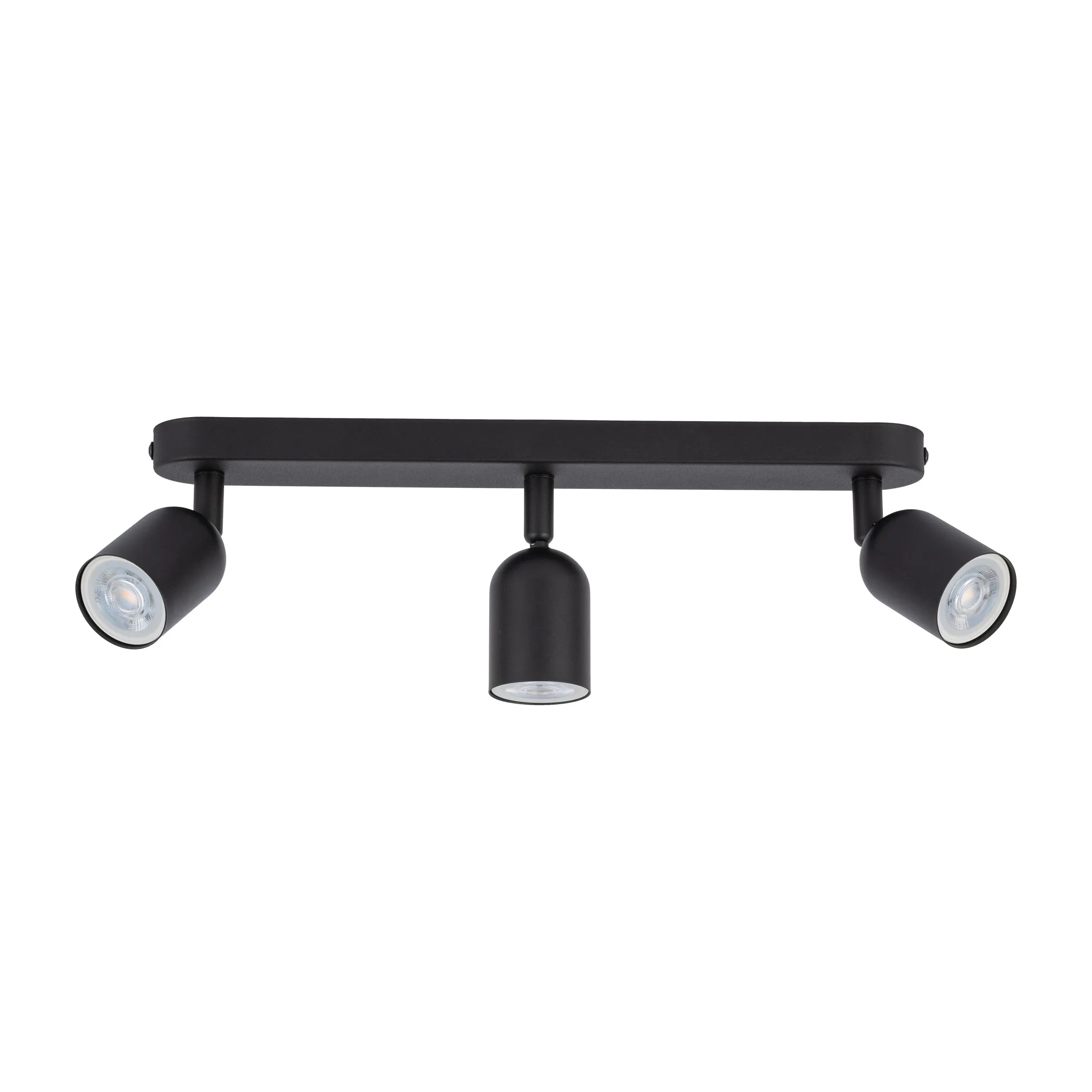 Lampa sufitowa TOP czarna na metalowej listwie regulowana 50x18x14cm - TK_4779