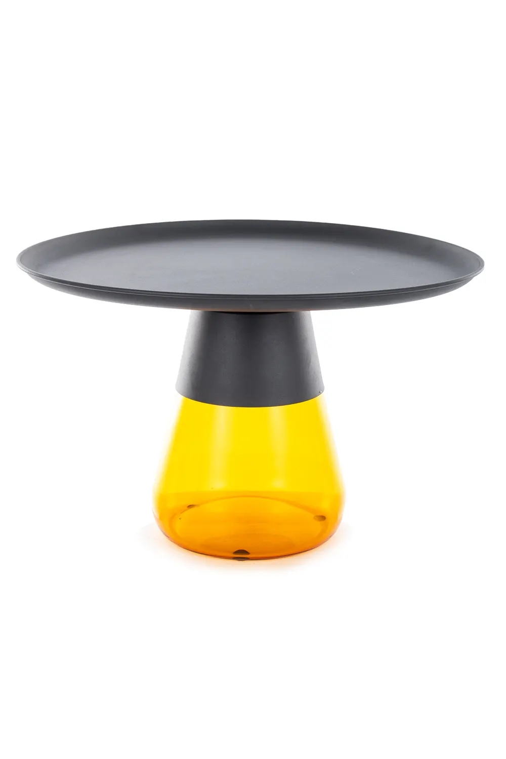 STOLIK TIFFANY B FI 70 CZARNY/POMARAŃCZOWY