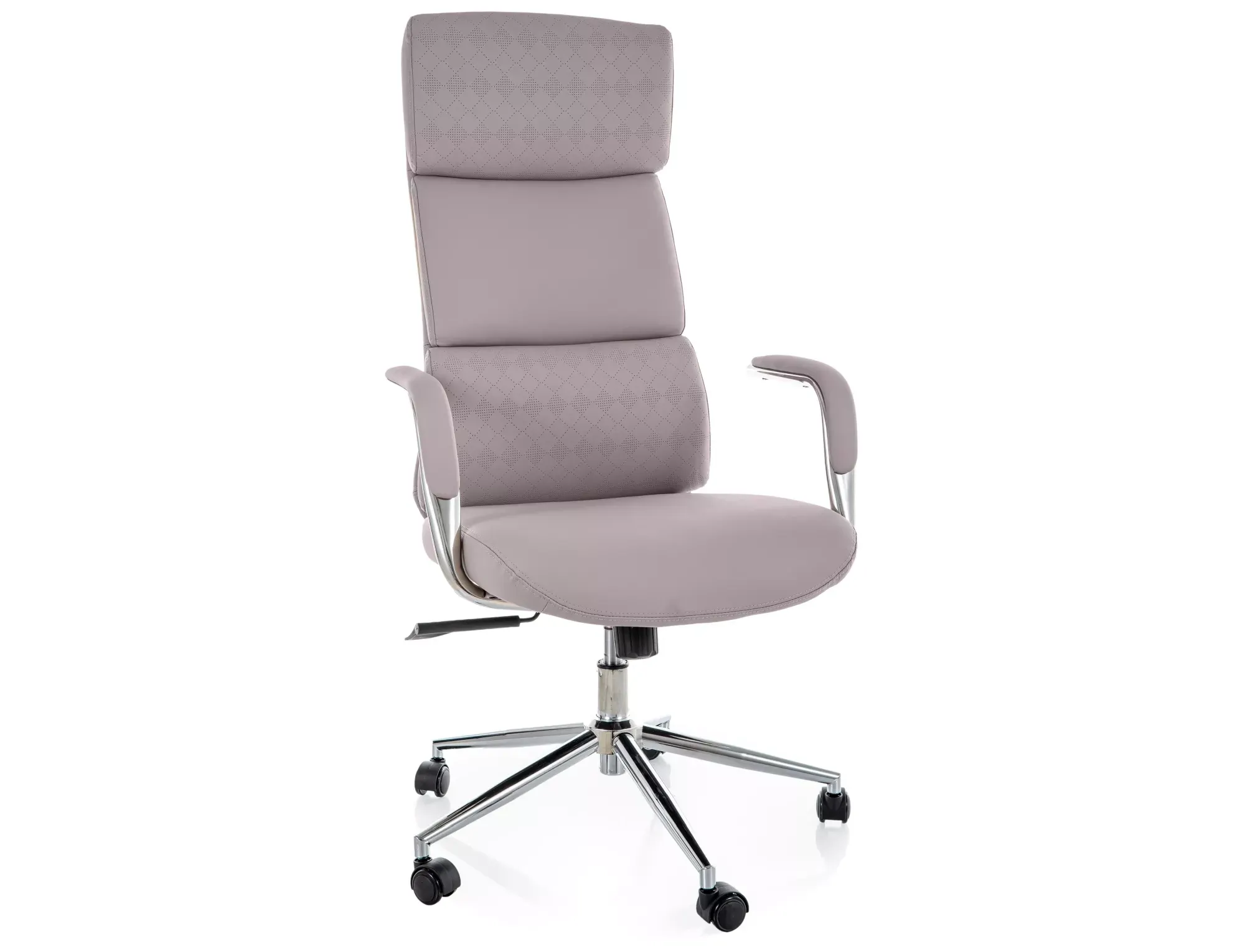 Fotel obrotowy Q-03 multiblock ekoskóra szary