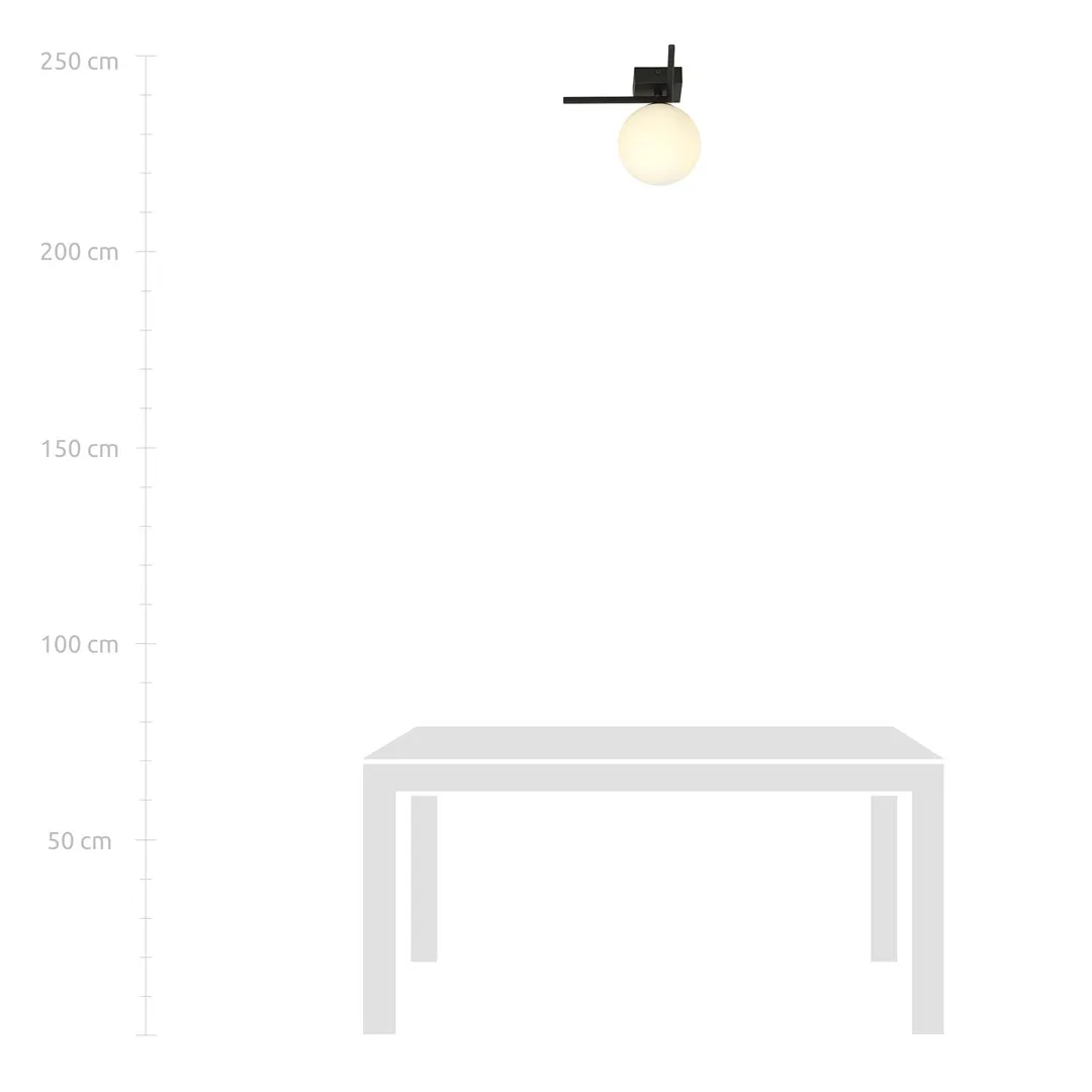 Lampa sufitowa IMAGO 1G czarny biały — zdjęcie 8