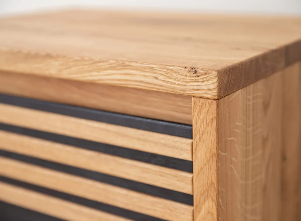 Szafka nocna dębowa Ravello - ZIRAVS01