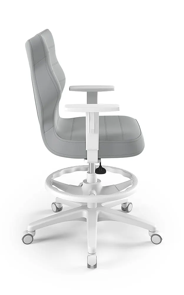 Krzesło młodzieżowe Duo biały Velvet 03 rozmiar 5 WK+P - CD-D-5-A-B-VT03