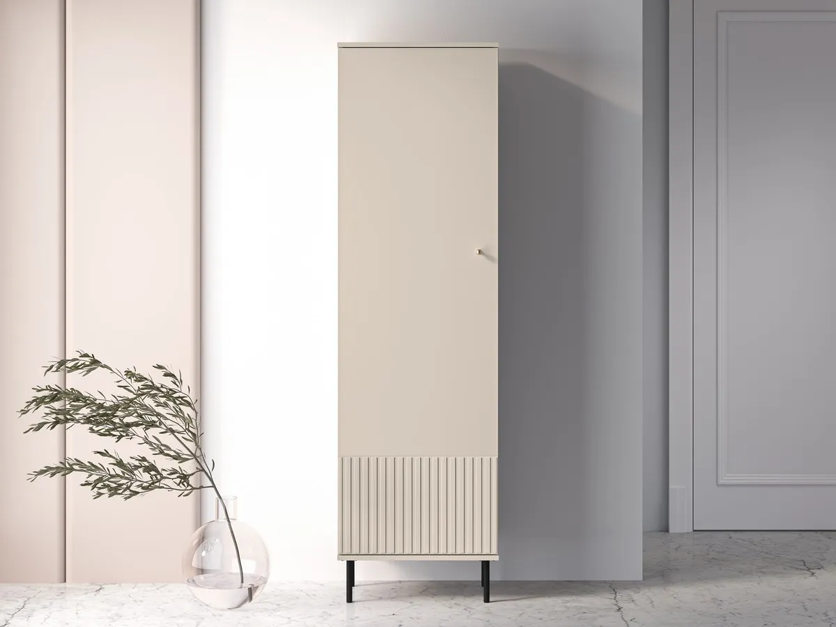 Szafa 1-drzwiowa SOPHIE 12 do przedpokoju cashmere 55x34x190 - 1SOPH12-001