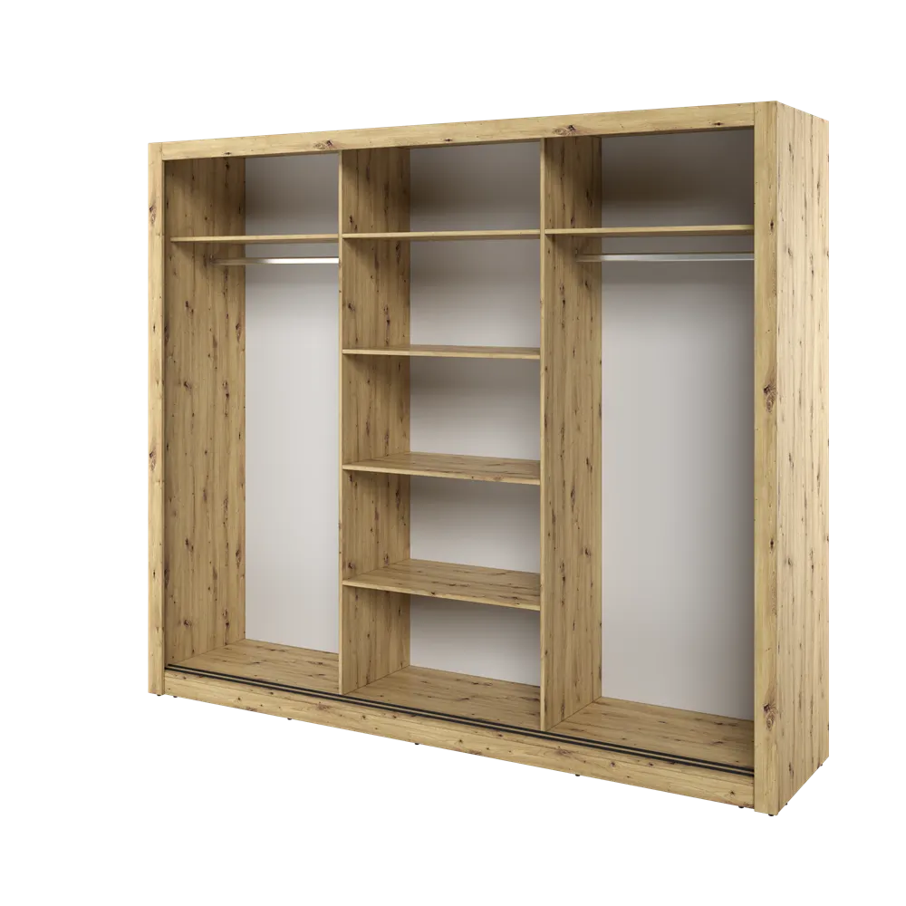 Szafa 3-drzwiowa ARTI AR-02 250cm dąb artisan - AR2DA