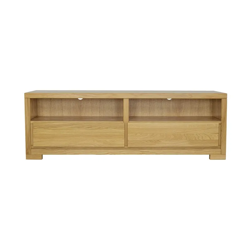 Szafka RTV dębowa RV351 Naturalmy DREWMAX — zdjęcie 2